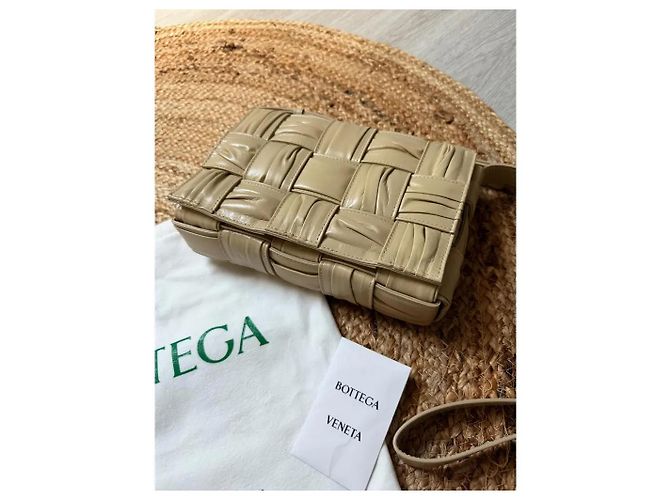 Borsa Cassette Bottega Veneta Beige - vista 4