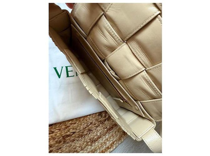 Borsa Cassette Bottega Veneta Beige - vista 5