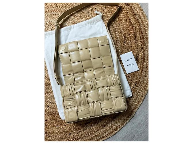 Borsa Cassette Bottega Veneta Beige - vista 6