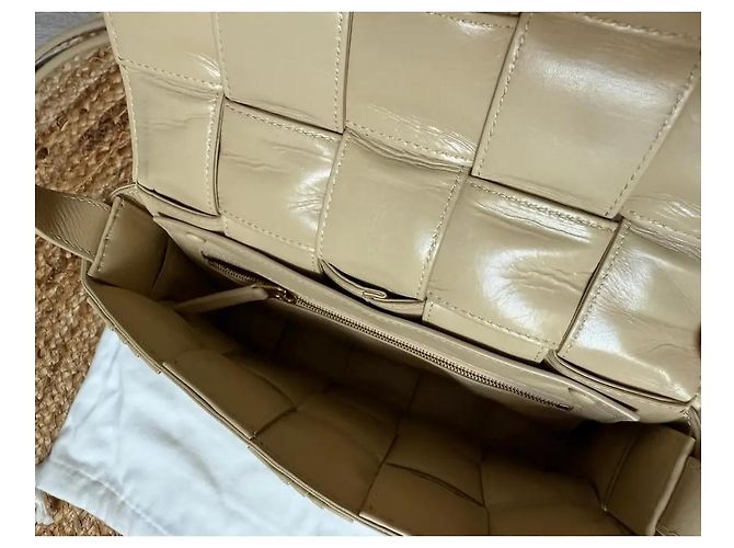 Borsa Cassette Bottega Veneta Beige - vista 8