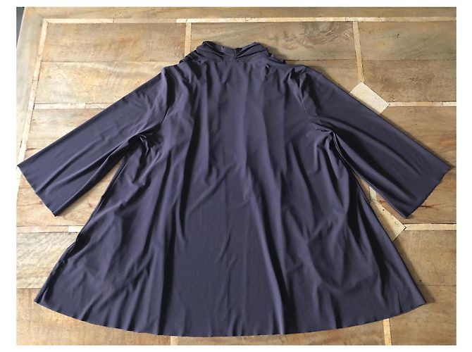 dunkelbraune, verbrannte Erdkimono-Jacke Irié Größe S/M - Ansicht 2