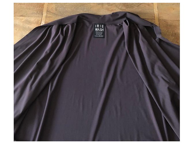 dunkelbraune, verbrannte Erdkimono-Jacke Irié Größe S/M - Ansicht 9