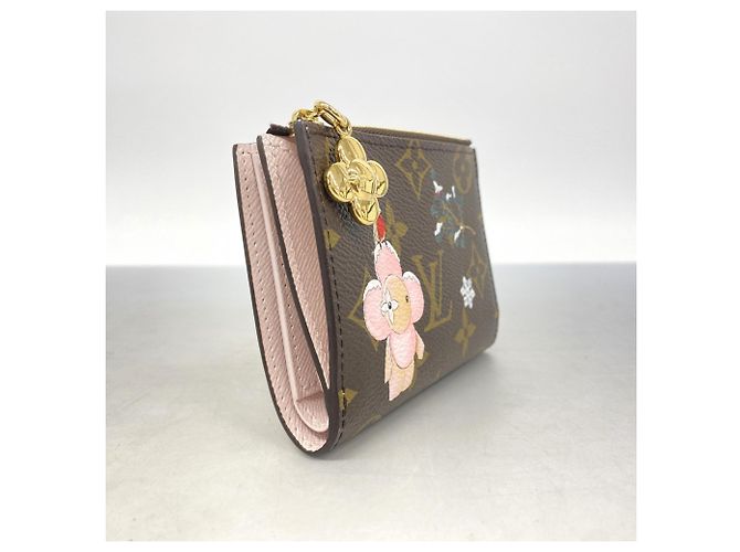 Louis Vuitton Monogram Vivienne Lisa Geldbörse Braun - Ansicht 2