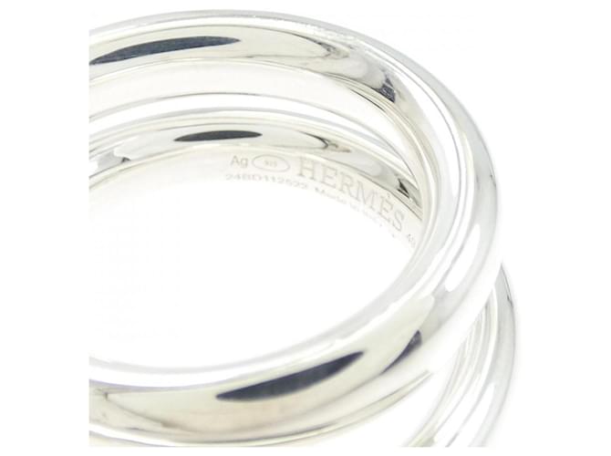 Hermès Vertige Bandring Silber - Ansicht 4