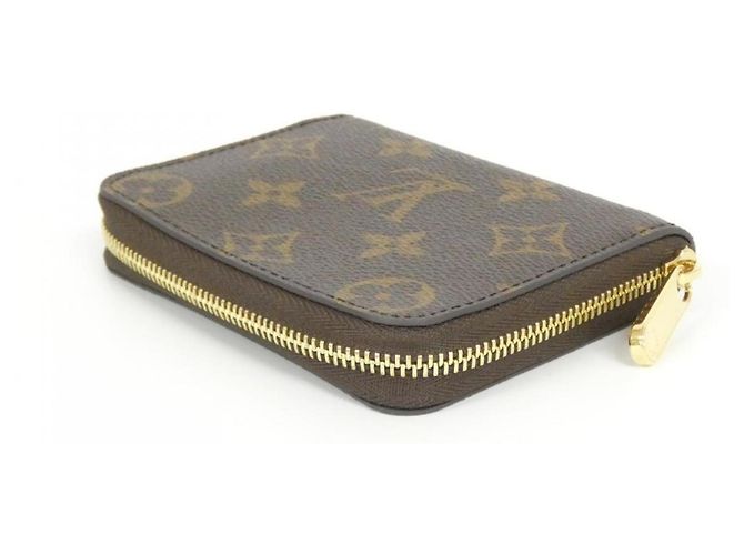 Monedero Zippy Monogram Louis Vuitton Castaño - vista 2