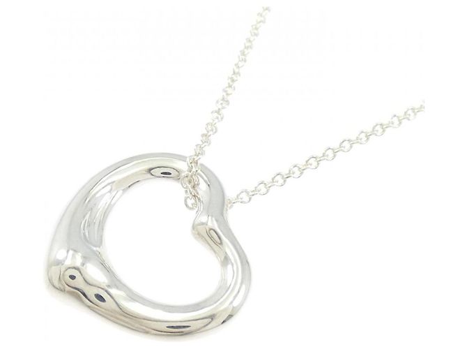 Tiffany & Co Tiffany Open Heart Halskette Silber - Ansicht 3