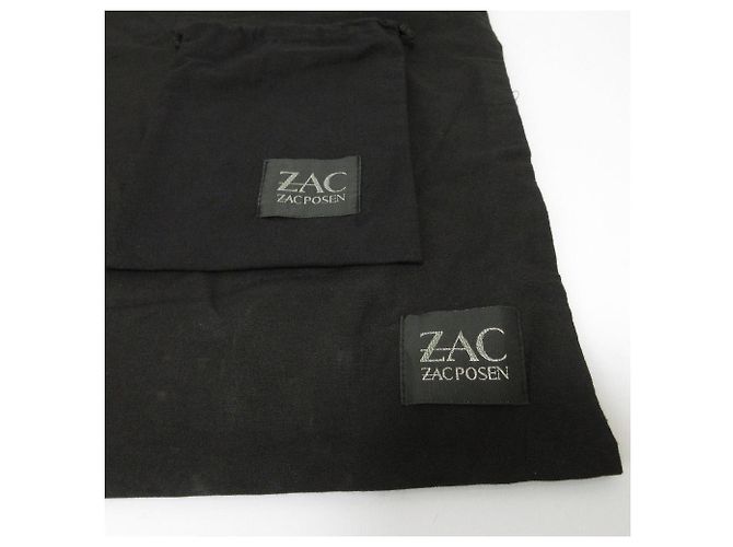 Autre Marque Borsa in pelle 2 in 1 Zac Posen Marrone - vista 14