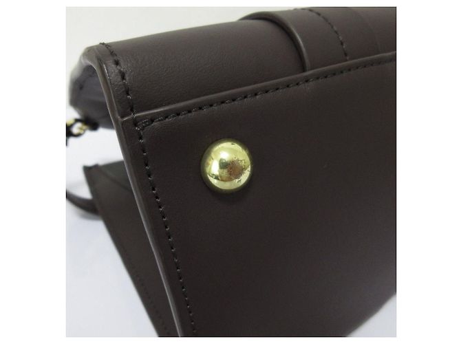 Autre Marque Borsa in pelle 2 in 1 Zac Posen Marrone - vista 18