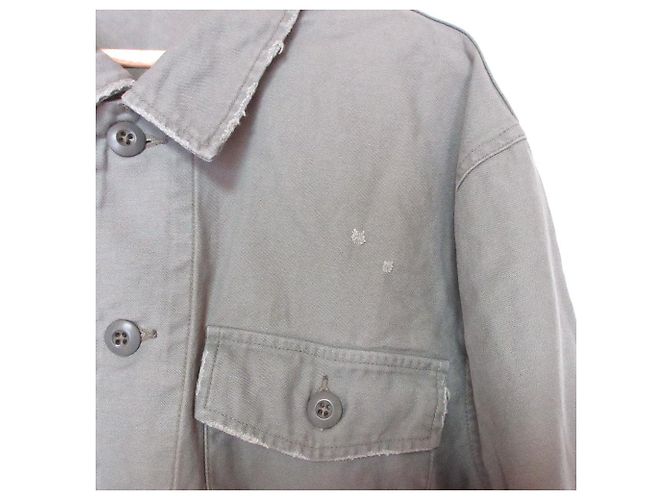 Autre Marque Camicia Utility Johnbull Verde Verde oliva - vista 3