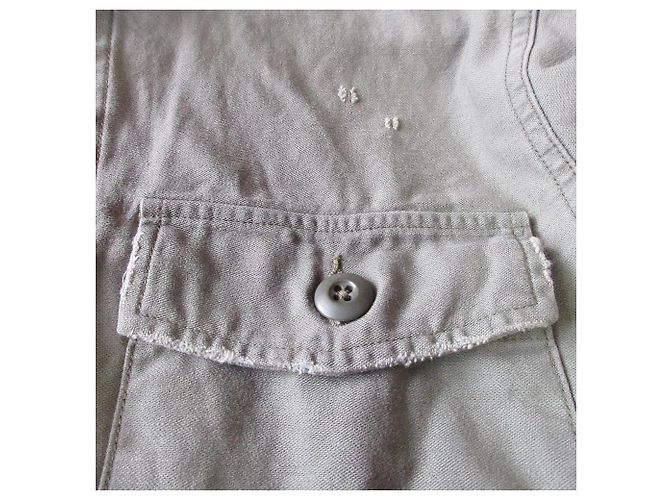 Autre Marque Camicia Utility Johnbull Verde Verde oliva - vista 4