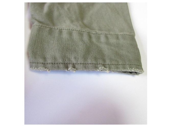 Autre Marque Camicia Utility Johnbull Verde Verde oliva - vista 5