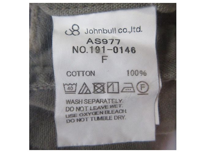 Autre Marque Camicia Utility Johnbull Verde Verde oliva - vista 7