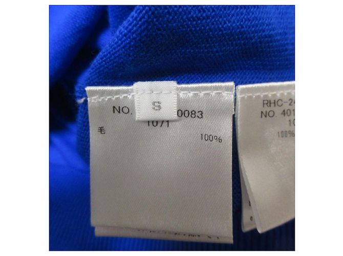 Autre Marque Ron Herman Wollstrickkleid Blau - Ansicht 7