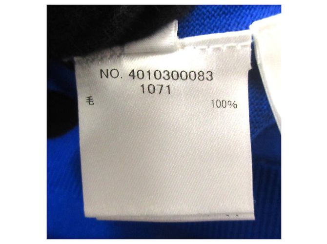 Autre Marque Ron Herman Wollstrickkleid Blau - Ansicht 8