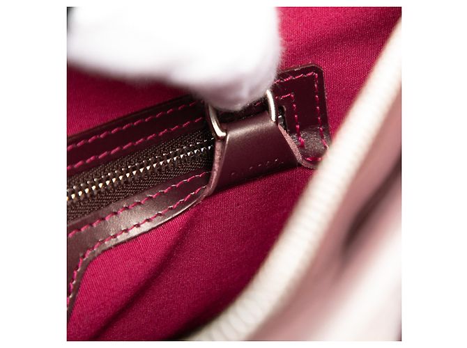 Borsa Mat Stockton Monogramma Rossa Louis Vuitton Rosso Bordò - vista 6
