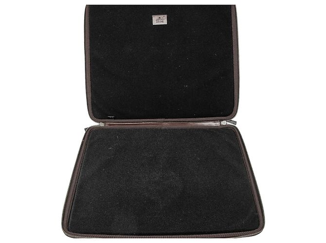 Custodia per laptop Gucci GG Supreme marrone Beige - vista 4