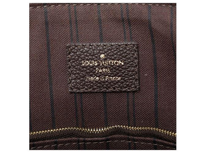 Louis Vuitton Braun Monogramm Empreinte Lumineuse PM Dunkelbraun - Ansicht 5
