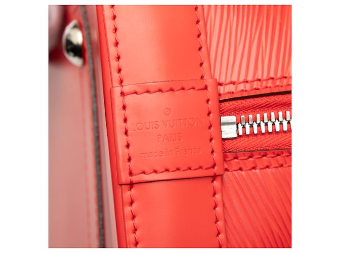 Louis Vuitton Red Epi Alma PM - view 5