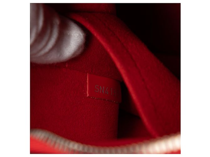 Louis Vuitton Red Epi Alma PM - view 6