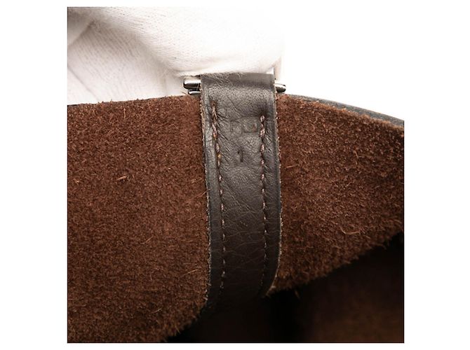 Borsa Tote Hermès Picotin MM Marrone - vista 6
