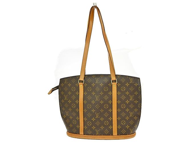Borsa Babylone in Tela Monogram Louis Vuitton Marrone - vista 2