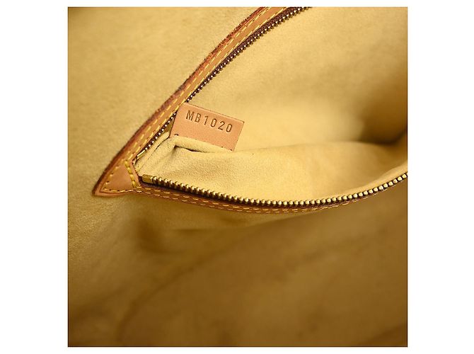 Borsa Babylone in Tela Monogram Louis Vuitton Marrone - vista 4