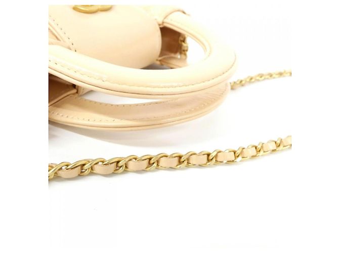 Chanel AP3435 Clutch a Catena - Borsa a Spalla in Pelle di Vitello Beige - vista 3