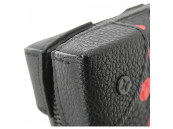 Borsa a spalla portafoglio Soft Trunk in Taurillon Louis Vuitton Nero - vista 3