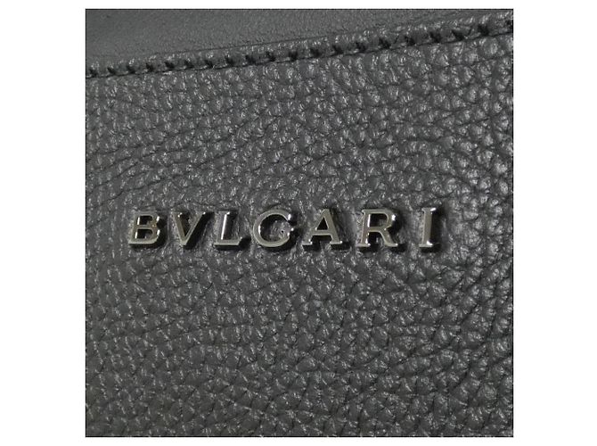 Bulgari Borsa Bvlgari Man in pelle di vitello nera Nero - vista 5
