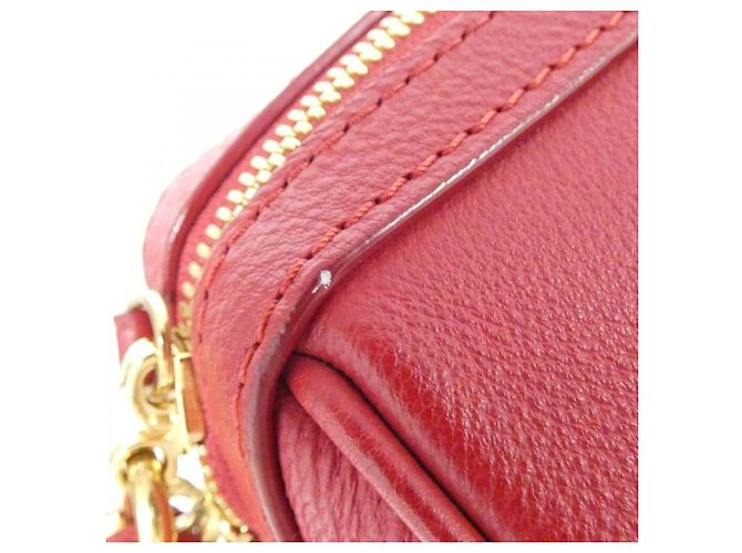 Borsa SC MM Sofia Coppola di Louis Vuitton Rosso - vista 5