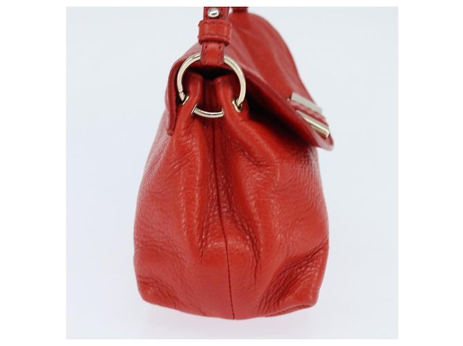 Chloé Borsa a spalla Chloe Lily in pelle Rosso - vista 3