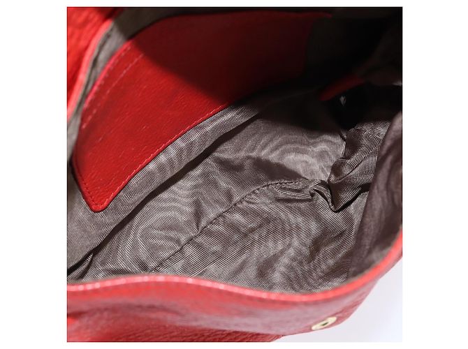 Chloé Borsa a spalla Chloe Lily in pelle Rosso - vista 5