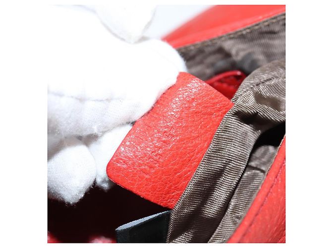 Chloé Borsa a spalla Chloe Lily in pelle Rosso - vista 6