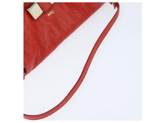 Chloé Borsa a spalla Chloe Lily in pelle Rosso - vista 7