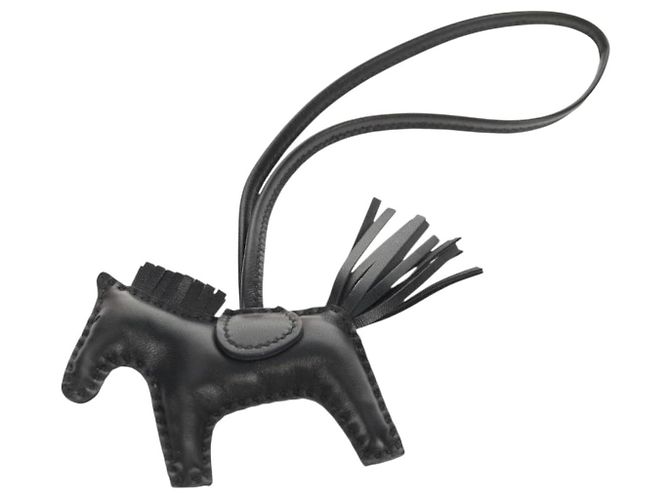 Hermès Hermes So Black GriGri Rodeo Bag Charm Leather PM - view 2
