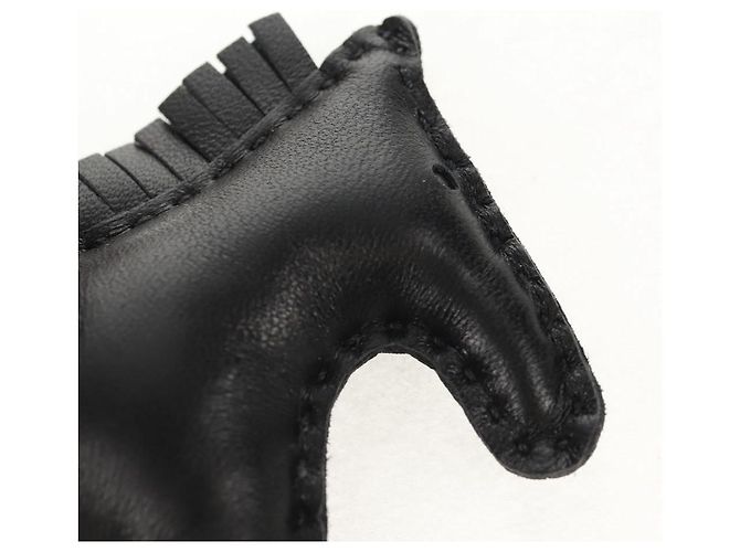Hermès Hermes So Black GriGri Rodeo Bag Charm Leather PM - view 3