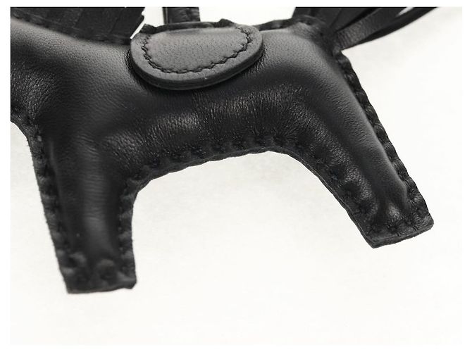Hermès Hermes So Black GriGri Rodeo Bag Charm Leather PM - view 4