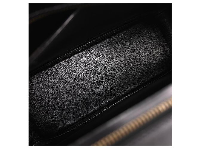 Bolsa Plume Hermès em Box Calf 32 Preto - vista 3