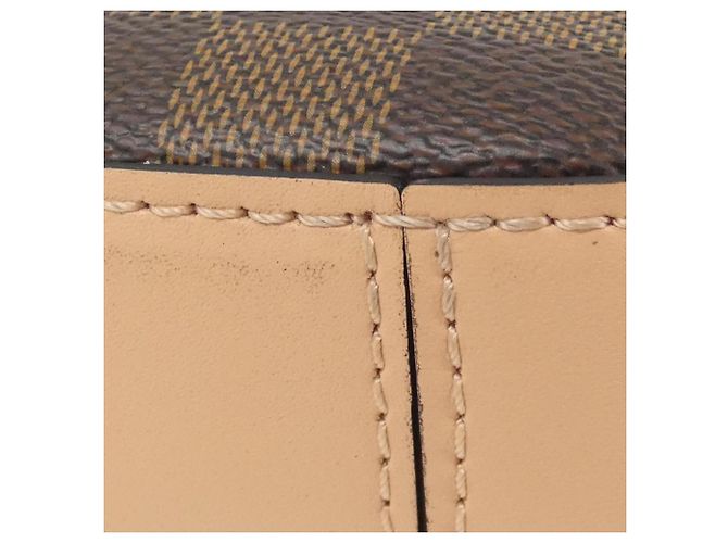 Borsa a Spalla Santa Monica Damier Louis Vuitton Marrone - vista 3