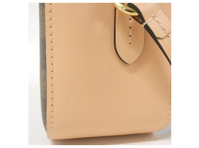 Borsa a Spalla Santa Monica Damier Louis Vuitton Marrone - vista 7