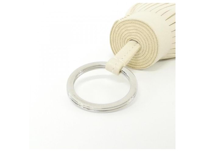 Ring Portachiavi Hermès Carmen Bianco Crudo - vista 3