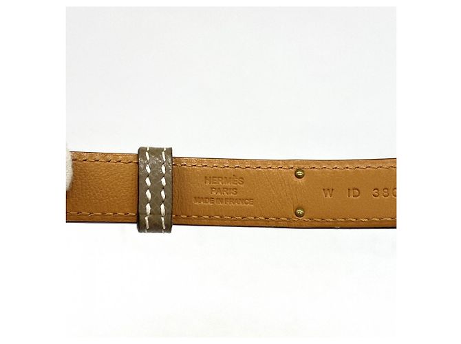 Hermès Kelly Gürtel aus Epsom-Leder - Ansicht 2