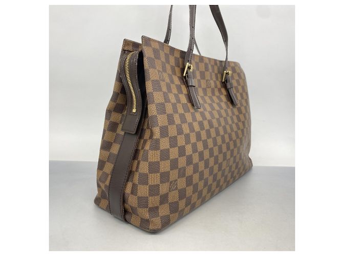 Borsa a Spalla Chelsea Damier Louis Vuitton N51119 Marrone Damier ebene - vista 2