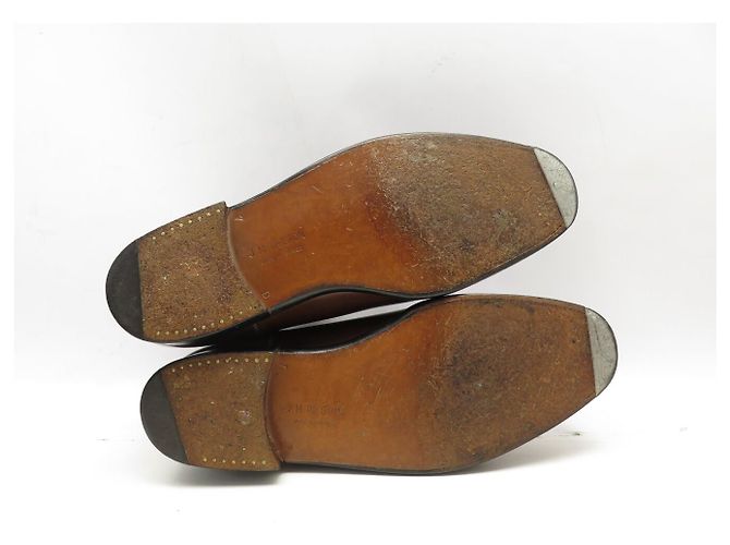 STIVALI CHELSEA VINTAGE JM WESTON 700 7D 41 IN PELLE MARRONE - vista 6