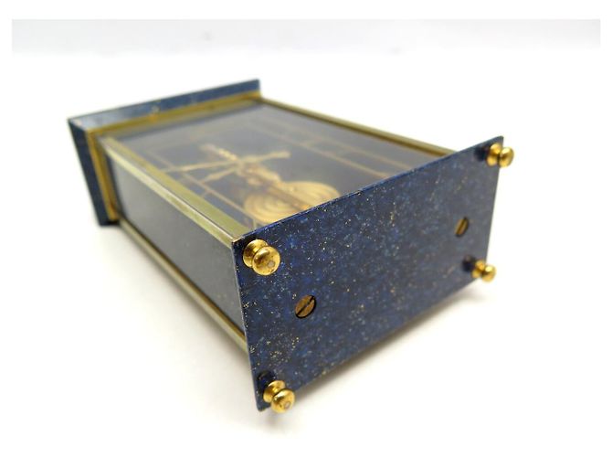 JAEGER LECOULTRE 481 UHR BRASS LAPIS LAZULI MECHANISCH Blau - Ansicht 5