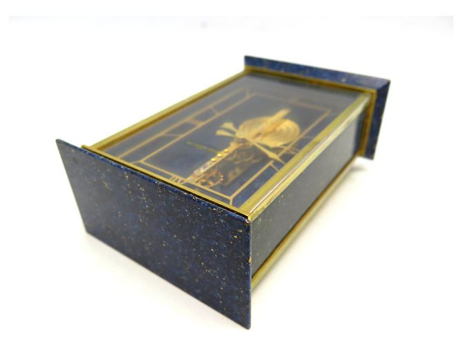 JAEGER LECOULTRE 481 UHR BRASS LAPIS LAZULI MECHANISCH Blau - Ansicht 6