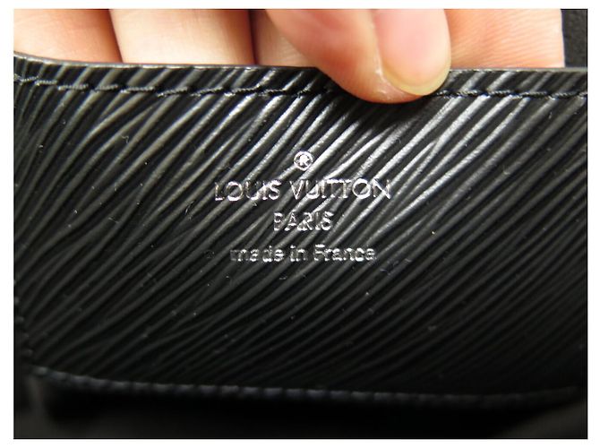 NUOVA BORSA A MANO LOUIS VUITTON TWIST ED LIMITATA MANICO PLEXI PELLE EPI NERA Nero - vista 10