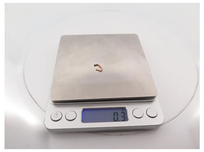 NUOVA ORECCHINO MONO VANRYCKE MINI ORECCHINO UFFICIALE T XXS ORO D'oro - vista 8