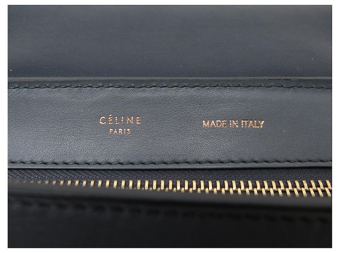Céline BORSA A MANO CELINE TRAPEZE MM 169543PTA IN PELLE E CAMOSCIO CON TRACOLLA - vista 12