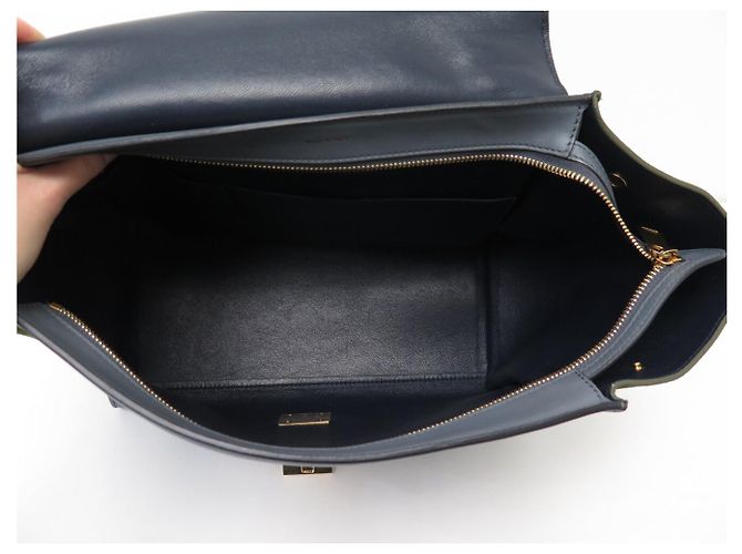 Céline BORSA A MANO CELINE TRAPEZE MM 169543PTA IN PELLE E CAMOSCIO CON TRACOLLA - vista 13